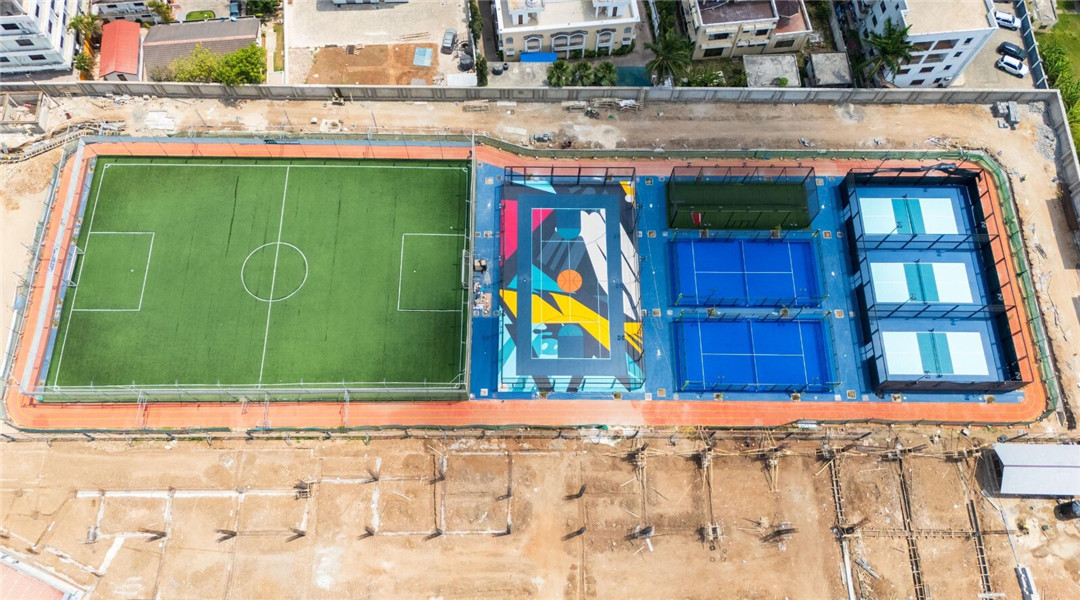 Tanzanite Sports Hub Running Track