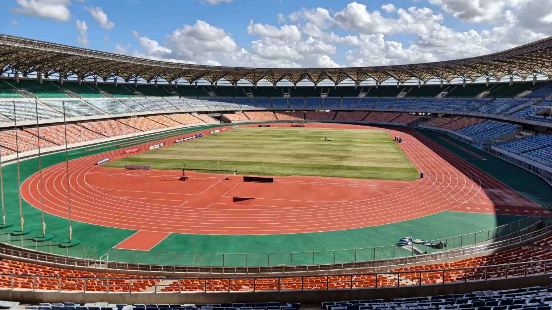 jrace IAAF certified running track in Tanzania