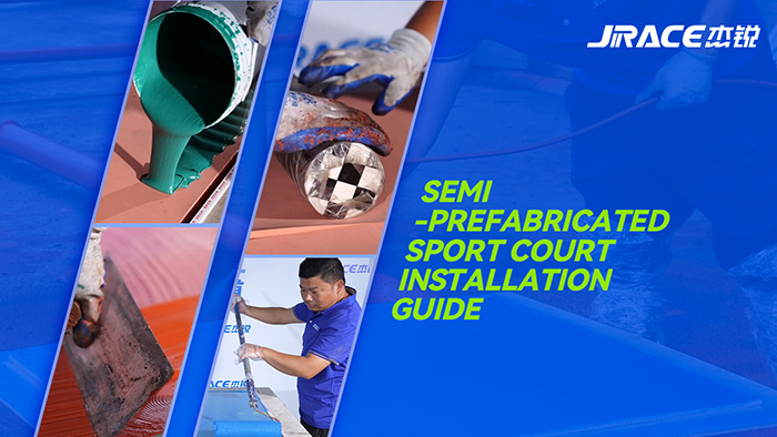 SPUR Semi-prefabricated Sports Court Construction Tutorial